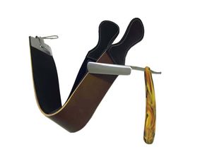 Chất Lượng Cao Thép Carbon Người Đàn Ông Của Thẳng Cạo Râu Dao Cạo Đôi Cạnh Lưỡi Bền Top-notch Đa-Mục Đích Tạo Kiểu Tóc Công Cụ - Product Image 2