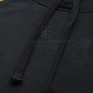 Pulls à capuche d'hiver 100% coton de grande taille pour hommes, service OEM, décontracté, extérieur, prix de gros - Product Image 6