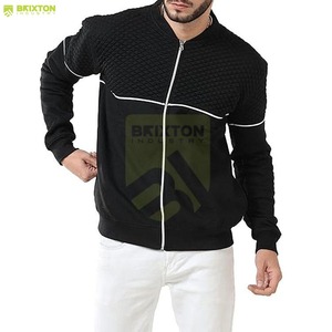 Chaqueta Bomber para Hombre con Cuello Alto, Impermeable, con Logotipo Personalizado, Cierre Completo, Resistente al Viento, Precio Bajo - Product Image 1