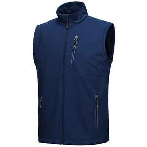 Custom Utility Work Golf Deportes Fotógrafo Construcción Softshell Soft Shell Gilet Chalecos Chaqueta para hombres - Product Image 4