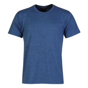 2024 dernier Style hommes T-Shirts Logo personnalisé séchage rapide respirant grande taille microfibre OEM coton matériel formel tricoté - Product Image 3