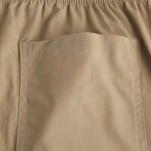 Nouvelle conception hommes Shorts de gymnastique coton de qualité supérieure solide décoration poches Style décontracté plaine teinté-OEM Service disponible - Product Image 4