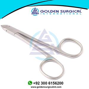 Tijeras personalizadas para el cuidado de las uñas, logotipo de acero inoxidable de la mejor calidad, último diseño, superventas, tijeras con etiqueta privada - Product Image 3