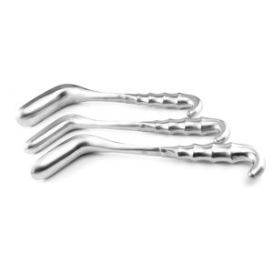 Juego de retractor Dental Manual profesional de alta calidad, 3 instrumentos quirúrgicos ligeros de acero inoxidable, agarre de cojín Deluxe CE - Product Image 3