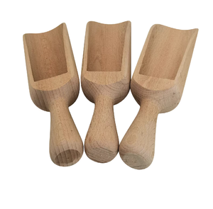 Acacia Wood Scoop Spoon Eco-friendly Wooden Scoop Wooden <b>Salt</b> Spoon Best Selling Wood Scoop Spoon - Product Image 6