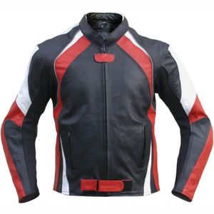 Veste de course de moto en cuir véritable pour hommes de la meilleure qualité dernier style vêtements de moto et de course automobile - Product Image 3