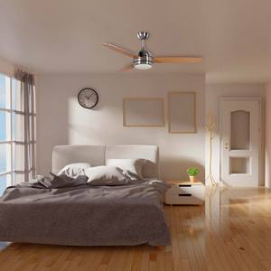 eco friendly <b>ceiling</b> <b>fans</b> <b>remote</b> <b>controlled</b> / SILVER SIROCO DC - Product Image 2