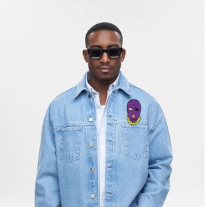 Écusson de broderie de style gangster-Écussons appliqués à repasser pour chapeaux, sacs à dos, écussons de broderie pour t-shirts, vestes, sacs - Product Image 4