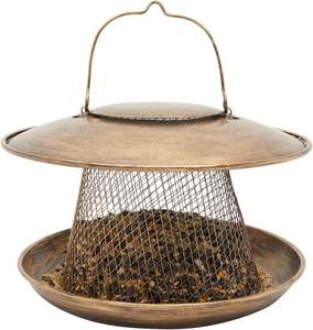 Mangeoire à oiseaux pour l'extérieur, facile à nettoyer, mangeoire suspendue multifonctionnelle pour balcon, cour, jardin - Product Image 6