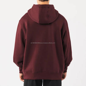 Sweat-shirts à capuche en coton 100% pour homme, surdimensionnés, d'hiver, lourds, impression numérique, motif 3D, broderie de logo - Product Image 2