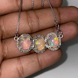 Alloy Imitation Pearl Christian Multi-Fire Gemstone Vintage Style Jewelry for Children's Anniversary <b>Pendant</b> - Product Image 2
