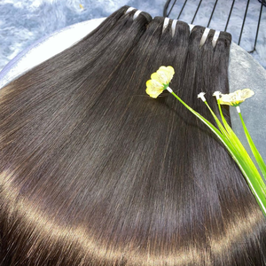 Vente de Gros Paquets de Cheveux Humains Bruts Vietnamiens Trame Osseuse Droite Grand Stock de Cheveux Vierges de Qualité Supérieure - Product Image 2
