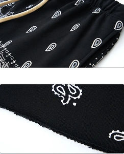 New 2024 Streetwear Custom Men Shorts Printing Casual Shorts French Terry 100% Cotton Short with Drawstring - Product Image 2