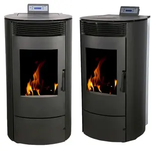 High Quality Smokeless European Small Wood Modern Pellet Stove Portable Pellet Boiler Wooden Stove