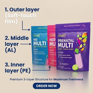 Custom Digital Printing Heat Seal Moisture Proof Stand up Bag Smart Sustainable Circular Economy Member Kit Sacks <strong>Sachet</strong> Pouch - Product Image 3