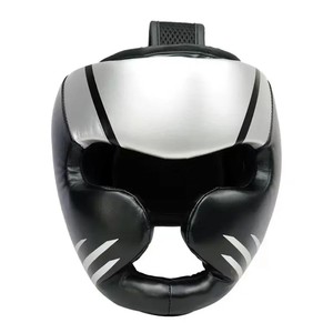 Mukka Sports Custom MMA Boxe Head Gear Sports Head Guard Head Protector Masque détachable - Product Image 3