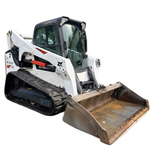 Envío rápido 2020 T770 Bobbcat Skid Steer Loader Cargador de alta calidad Listo para enviar Motor diésel Cargador asequible - Product Image 1