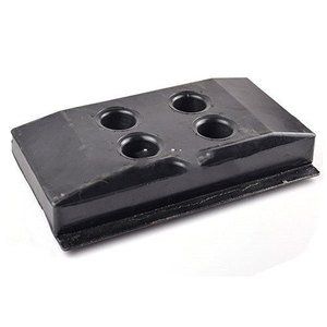 Almohadilla de Oruga Rectangular Dynapac Natural Black, Grosor Personalizable, Resistencia a la Tracción de 20 Mpa, 20% de Compresión, para Maquinaria Vial - Product Image 3