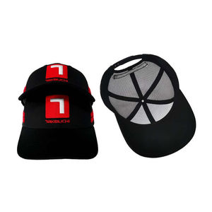 หมวกทรูเกอร์ผ้าใบสไตล์ฮิปฮอปคลาสสิกแบบออกแบบได้ตามต้องการปักลายด้วยผ้านิ่มด้านหลังผ้าตาข่ายไล่ระดับสีสำหรับการปั่นจักรยานชายหาด - Product Image 6