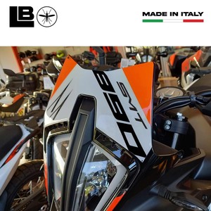 Adesivo 3D Personalizzato per Protezione Frontale Parabrezza Moto per KTM 890 SMT 2025 - Product Image 3
