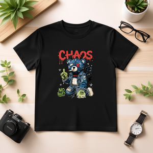 T-Shirt Unisex Personalizzata 210GSM 100% Cotone con Stampa Serigrafica (Taglie XL 2XL) - Stile Rose - Product Image 3