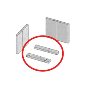 Coppia di refrattari di base per stufa Kir - Product Image 1