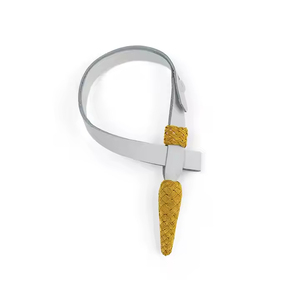 Noeuds d'épée de fil de lingot OEM sur mesure matériau de haute qualité taille de couleur personnalisée accessoires uniformes de fil d'or réglables - Product Image 6