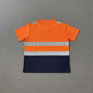 OEM Design 100% Polyester Safety Work <b>Shirt</b> with High Reflective Strips Full Sleeve Construction <b>Hi</b> <b>Vis</b> Winter Workwear Jacket - Product Image 6