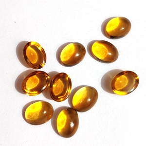 หินขัดอัญมณีทรงรี8X6มม.,อัญมณีทรงหลวมหินซิทรินจากผู้ผลิตสำหรับเครื่องประดับ - Product Image 5