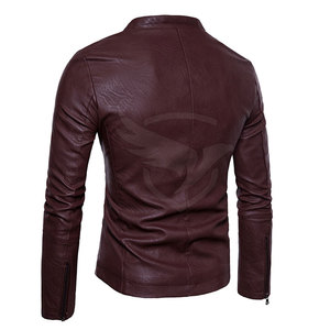 Chaquetas de cuero para hombre hechas en Pakistán de último estilo chaquetas de cuero para hombre Moq bajo precio al por mayor - Product Image 2