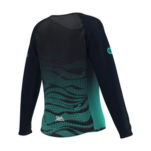 Camiseta técnica de manga larga para trail running para mujer Dune Navy - Product Image 2