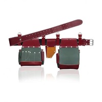 Pochette à outils combo de l'encadreur de ceinture professionnelle noire charpentier et électricien 11 trousse à outils de sac à outils de poche