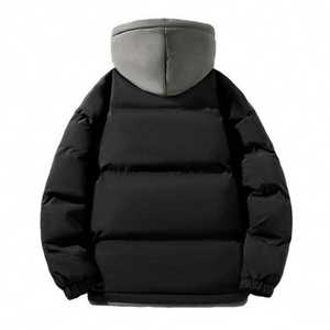 Veste matelassée en toile enduite personnalisée unisexe, respirante, imperméable, coupe-vent, légère, rembourrée, nouvelle - Product Image 4