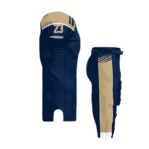 2025 maillots de Football Vintage brodés les plus vendus équipes de Football américain uniformes en maille chemises de Sublimation pour adultes - Product Image 3