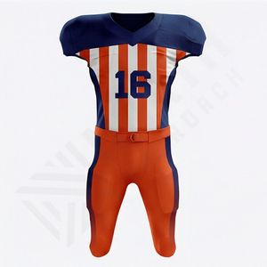 Uniforme de Fútbol Americano para Hombre, Talla Grande, Estampado por Sublimación, Material Transpirable, Ropa Deportiva de Alto Rendimiento, Mejor Venta en Línea - Product Image 1