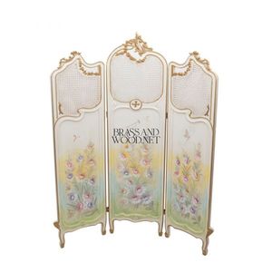 Paravent floral de luxe peint à la main - Product Image 1