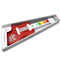 Guitarra de Juguete de Plástico Clásica Rinbow para Niños, Apta para Bebés, Funciona con Pilas, Juguete Musical Educativo para el Aprendizaje Musical de Bebés