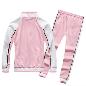 Chándal de mujer invierno algodón logotipo personalizado venta al por mayor chándal mujeres chándales deportivos personalizados - Product Image 5