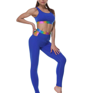 Sublimación completa Impreso Niñas Elegante Gimnasio Yoga Wear Sets Mejor calidad al por mayor Fitness Yoga Wear Set Proveedor en Alibaba - Product Image 4