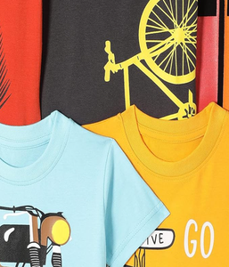 Camiseta de Verano para Hombre, de Manga Corta, Ajustada, 100% Algodón, Tejida, con Estampado Personalizado, Precio de Fábrica, Alta Calidad - Product Image 4