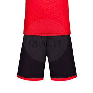 Uniforme de football adulte pour hommes fabricant d'usine personnalisé dernière conception respirant séchage rapide 100% polyester - Product Image 5