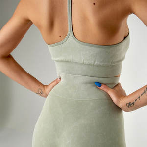 Séchage rapide et respirant Gym Wear femmes 3 pièces Yoga ensemble professionnel fabriqué en usine sans couture Gym vêtements de sport femmes Yoga ensembles - Product Image 4