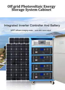 Batteries au lithium 48V LifePO4 pour batterie solaire 5kWh 15kWh 20kWh Stockage d'énergie domestique en rack avec connexion hors réseau