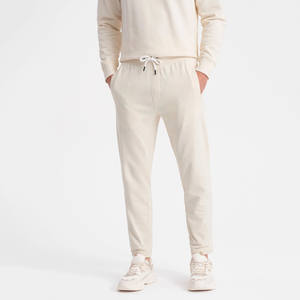 Ensemble de survêtements en coton 100% pour hommes OEM Combinaison de jogging légère avec sweat-shirt à col rond pour adultes au tarif de gros - Product Image 5