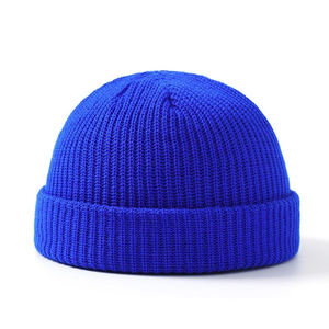 Gorros Cálidos al por Mayor, Gorros de Invierno Unisex de Punto, Gorros con Vuelta, Personaliza el Color y el Diseño - Product Image 6