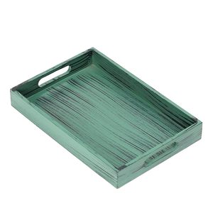 Plateau de service carré en bois de qualité supérieure, taille personnalisée, surface facile à nettoyer, design élégant pour la cuisine et la salle à manger, idéal pour servir les aliments - Product Image 5