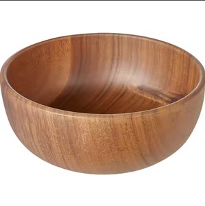 Cuenco de madera hecho a mano para cocina, utensilios de cocina ecológicos, cuenco biodegradable para servir, decoración sostenible para el hogar - Product Image 4