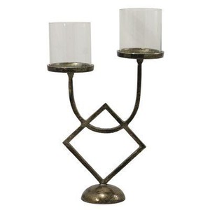 Elegante Candelabro Decorativo de Metal para Centro de Mesa y Decoración del Hogar - Product Image 4