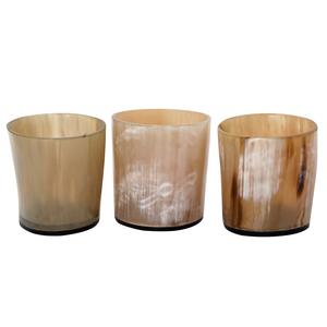 Portavelas de cuerno de búfalo Natural de ágata de alta calidad, decoración de artículos de fiesta hechos a mano, cuerno de tamaño mediano de estilo Animal pulido - Product Image 2