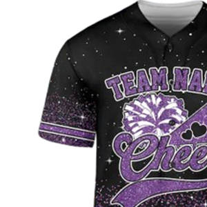 Vente chaude Maillot de baseball personnalisé Uniforme de pom-pom girl de qualité supérieure pour une utilisation en extérieur - Product Image 3